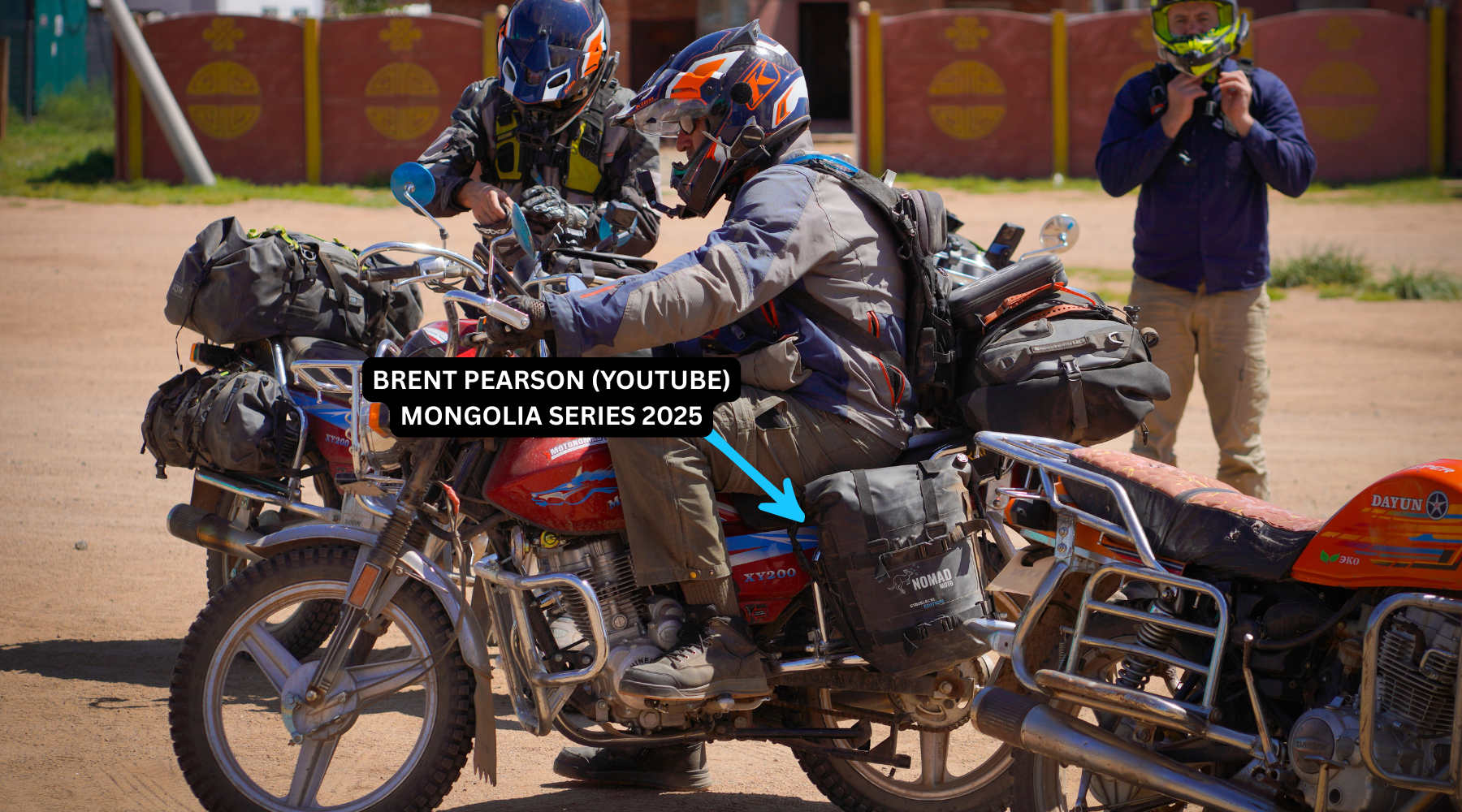 NOMAD MOTO Soft Panniers Waterproof 80L System