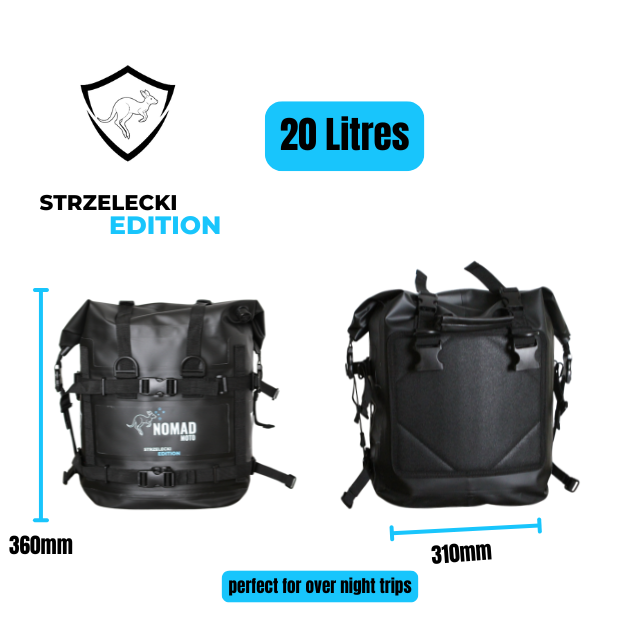 NOMAD MOTO Soft Panniers Waterproof 65L System - NOMAD MOTO