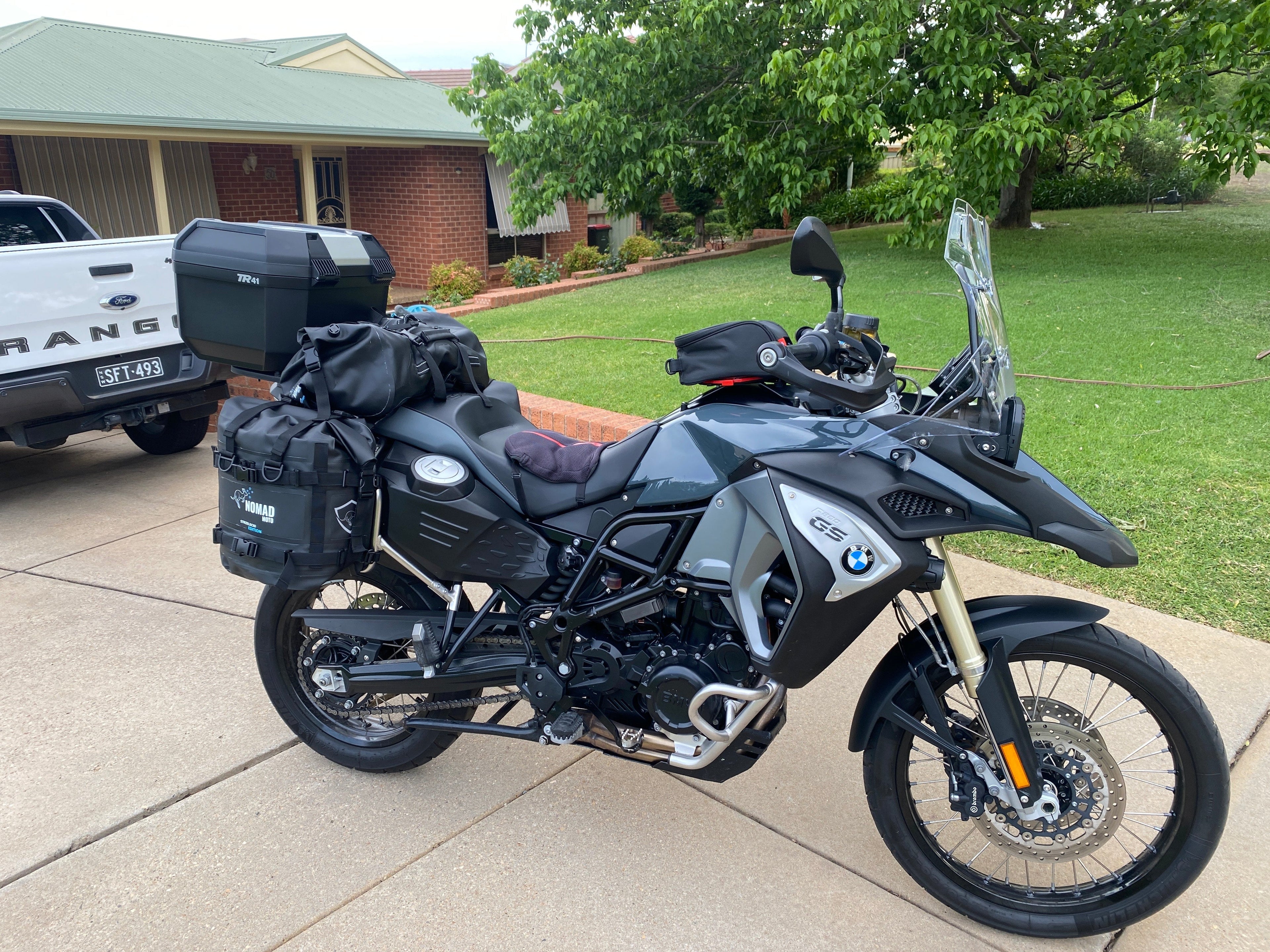 NOMAD MOTO Soft Panniers Waterproof 80L System - NOMAD MOTO