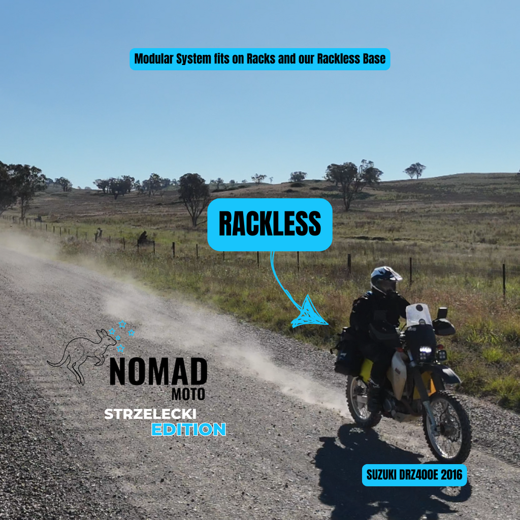 NOMAD MOTO Adjustable Stockman Rackless Base System - NOMAD MOTO