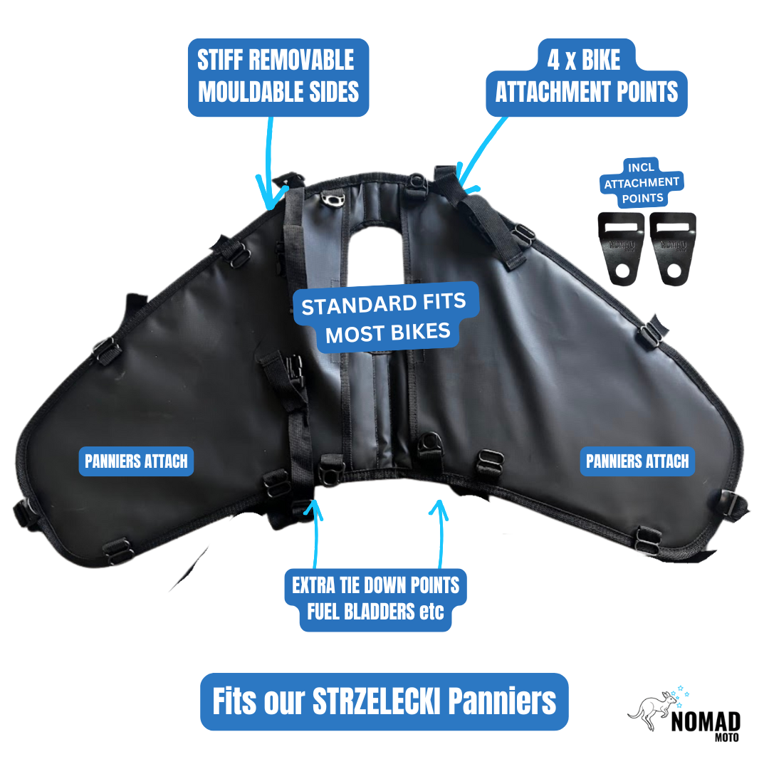 NOMAD MOTO Strzelecki Rackless Base System - NOMAD MOTO